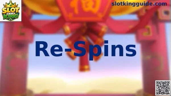 Ilustração de Re-Spins em slots online no Slot King