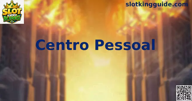 Tela ilustrativa do Centro Pessoal no Slot King para gerenciamento de conta, saldo e segurança
