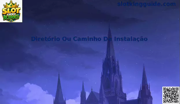 Interface representativa de um diretório ou caminho de instalação de software no sistema de arquivos