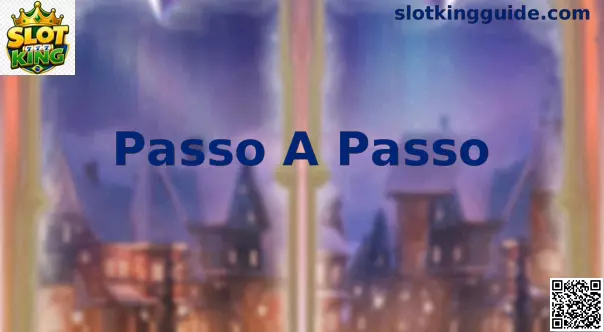 Guia Passo a Passo Slot King Ilustração Explicativa