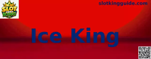 Interface temática do simulador Ice King com rolos congelados