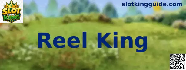 Interface e Rolos do Jogo Reel King Slot