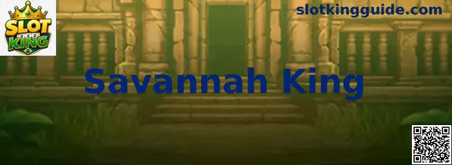 Representação visual do jogo Savannah King