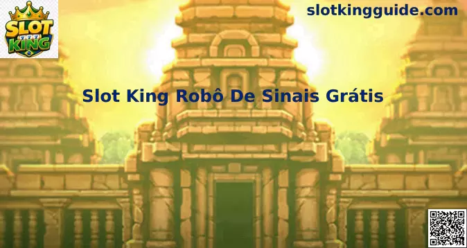 Demonstração do Slot King Robô De Sinais Grátis operando em tempo real com estatísticas de slots